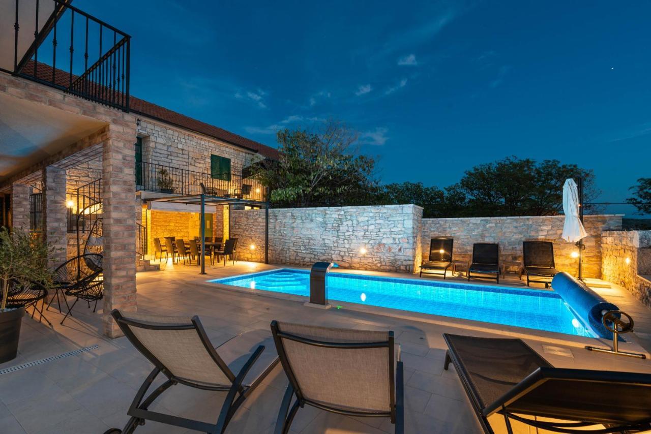 Stone Villa Didovi Snovi With Heated Pool Lisane Ostrovicke Exteriör bild