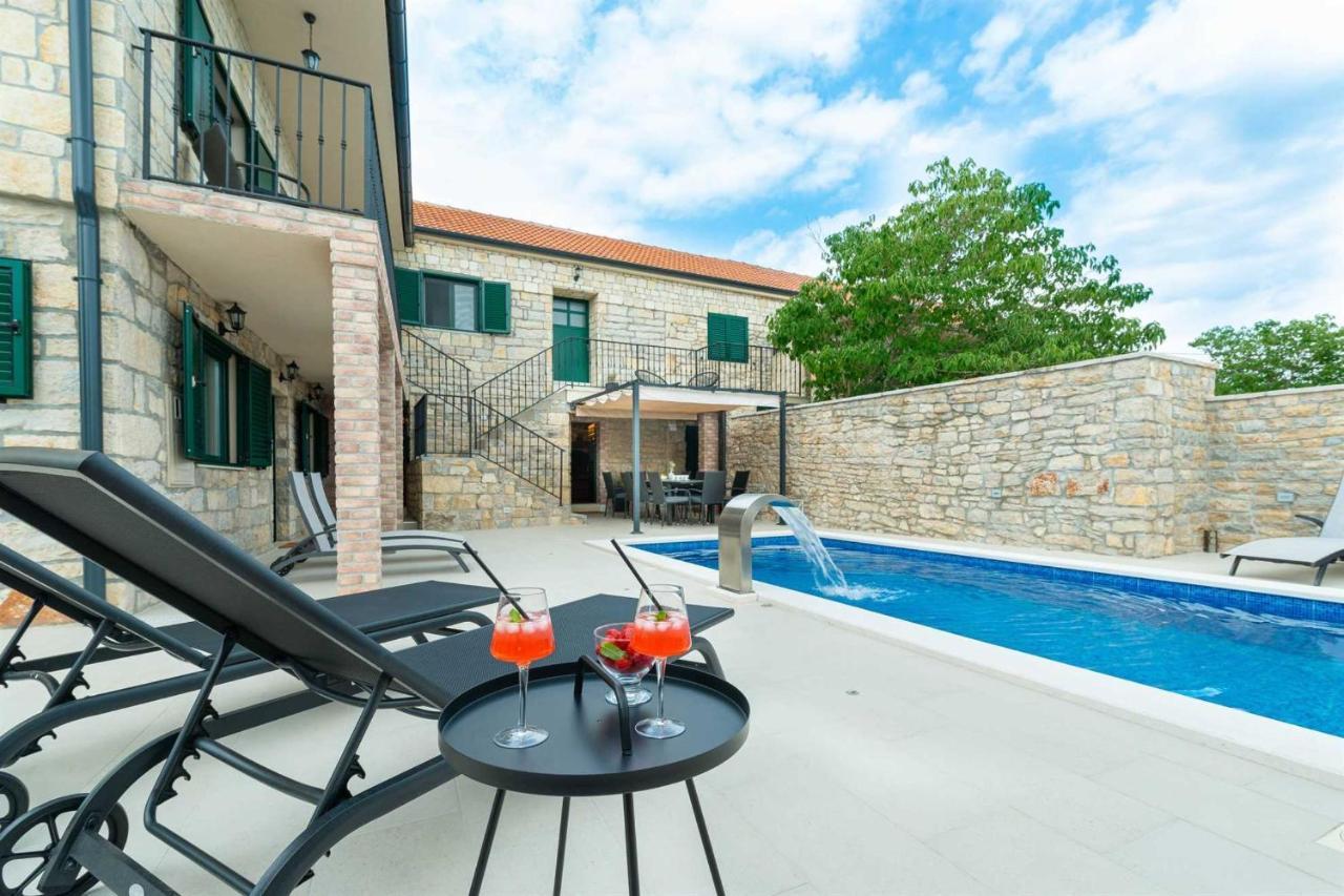 Stone Villa Didovi Snovi With Heated Pool Lisane Ostrovicke Exteriör bild