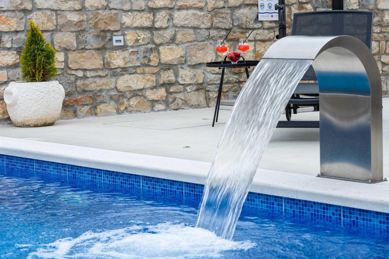 Stone Villa Didovi Snovi With Heated Pool Lisane Ostrovicke Exteriör bild