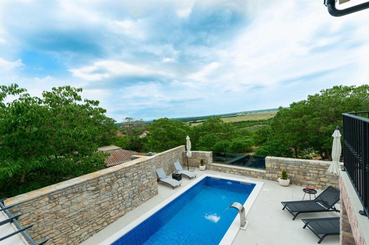 Stone Villa Didovi Snovi With Heated Pool Lisane Ostrovicke Exteriör bild
